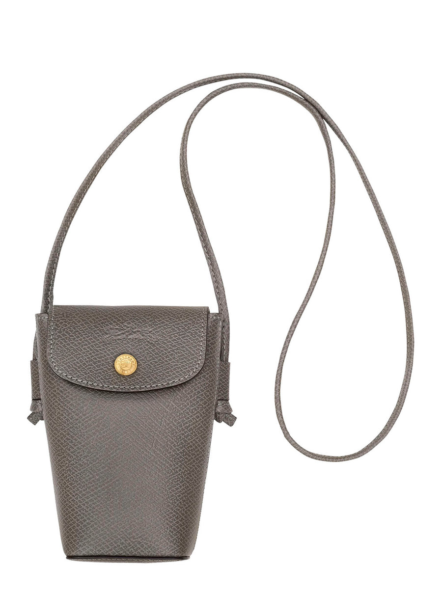 Mini Bag Epure Grey Leather Calf