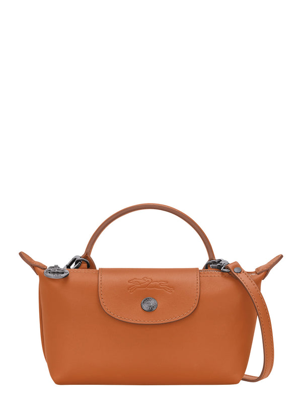 Shoulder Bag Le Pliage Xtra Brown Leather Calf Handbags