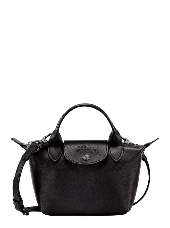 Handbag Le Pliage Xtra With Black Leather Handles For Women Calf Crossbody Bags
