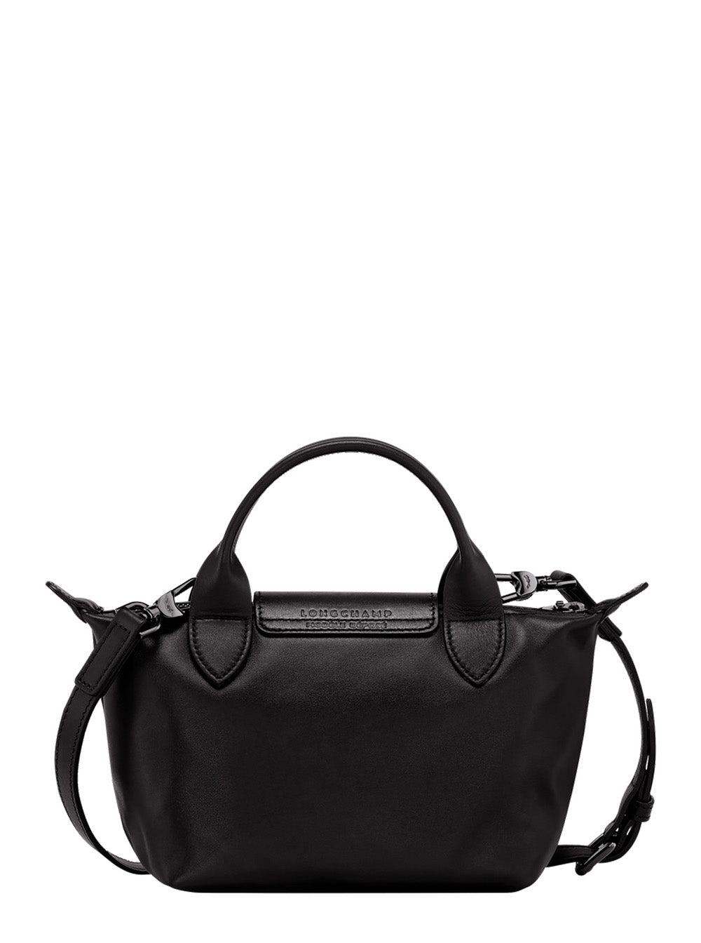 Handbag Le Pliage Xtra With Black Leather Handles For Women Calf Crossbody Bags