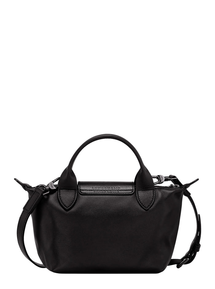 Handbag Le Pliage Xtra With Black Leather Handles For Women Calf Crossbody Bags