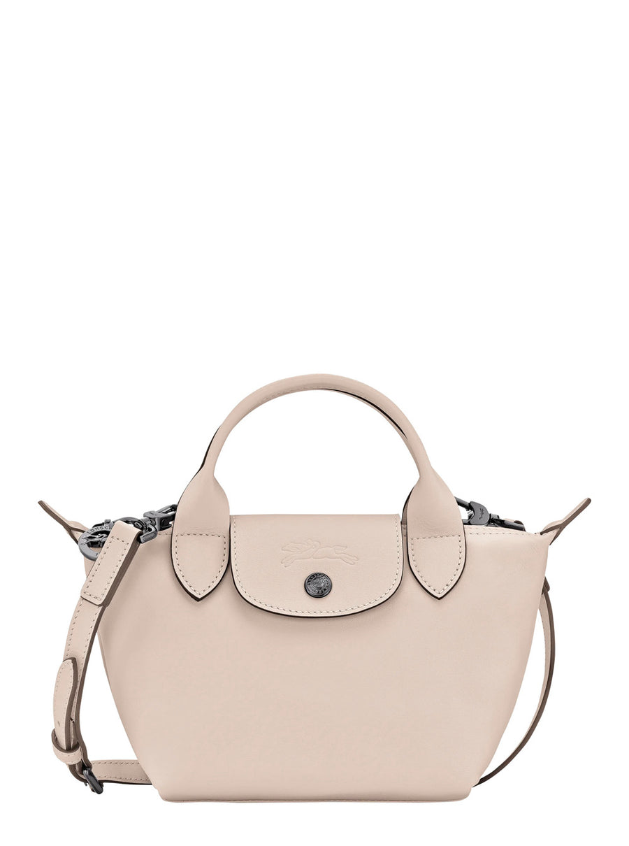 Crossbody Bag White Leather Calf Shoulder