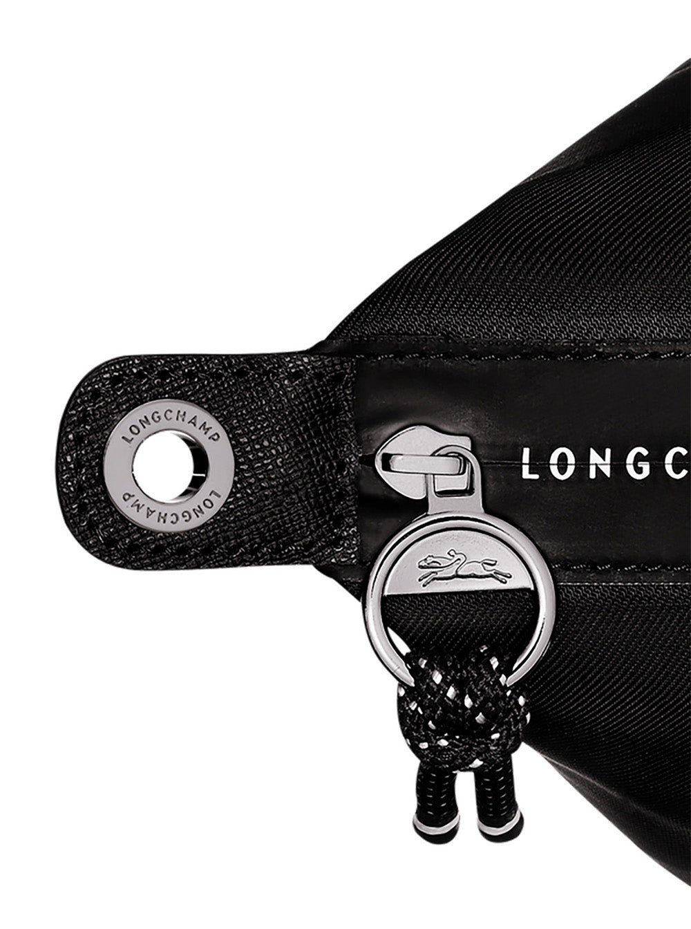 Handbag Le Pliage Energy With Logo Imprinted On The Front And Adjustable Removable Ecoleather Strap For Women Black Polyamide Hand Bags