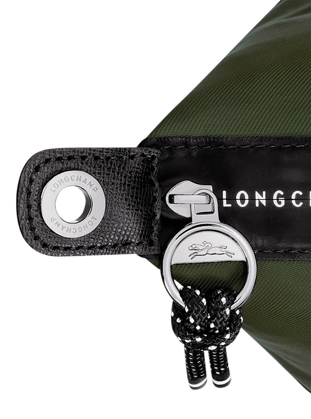 Handbag Le Pliage Energy With Logo Imprinted On The Front And Adjustable Removable Ecoleather Strap Green Women Polyamide Hand Bags