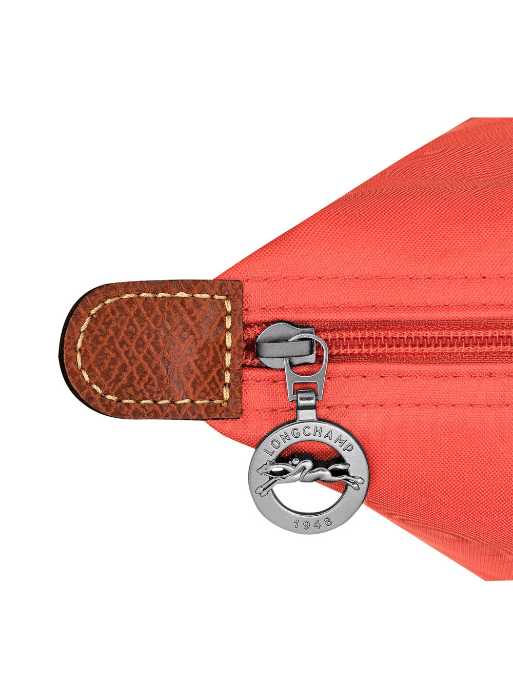 Shoulder Bag Le Pliage Original With Leather Buckle Closure Red