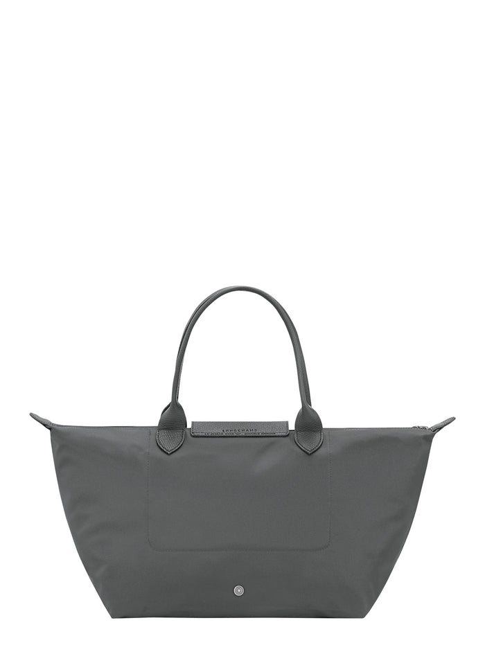 Shoulder Bag Le Pliage One With Gray Leather Handles For Women Grey