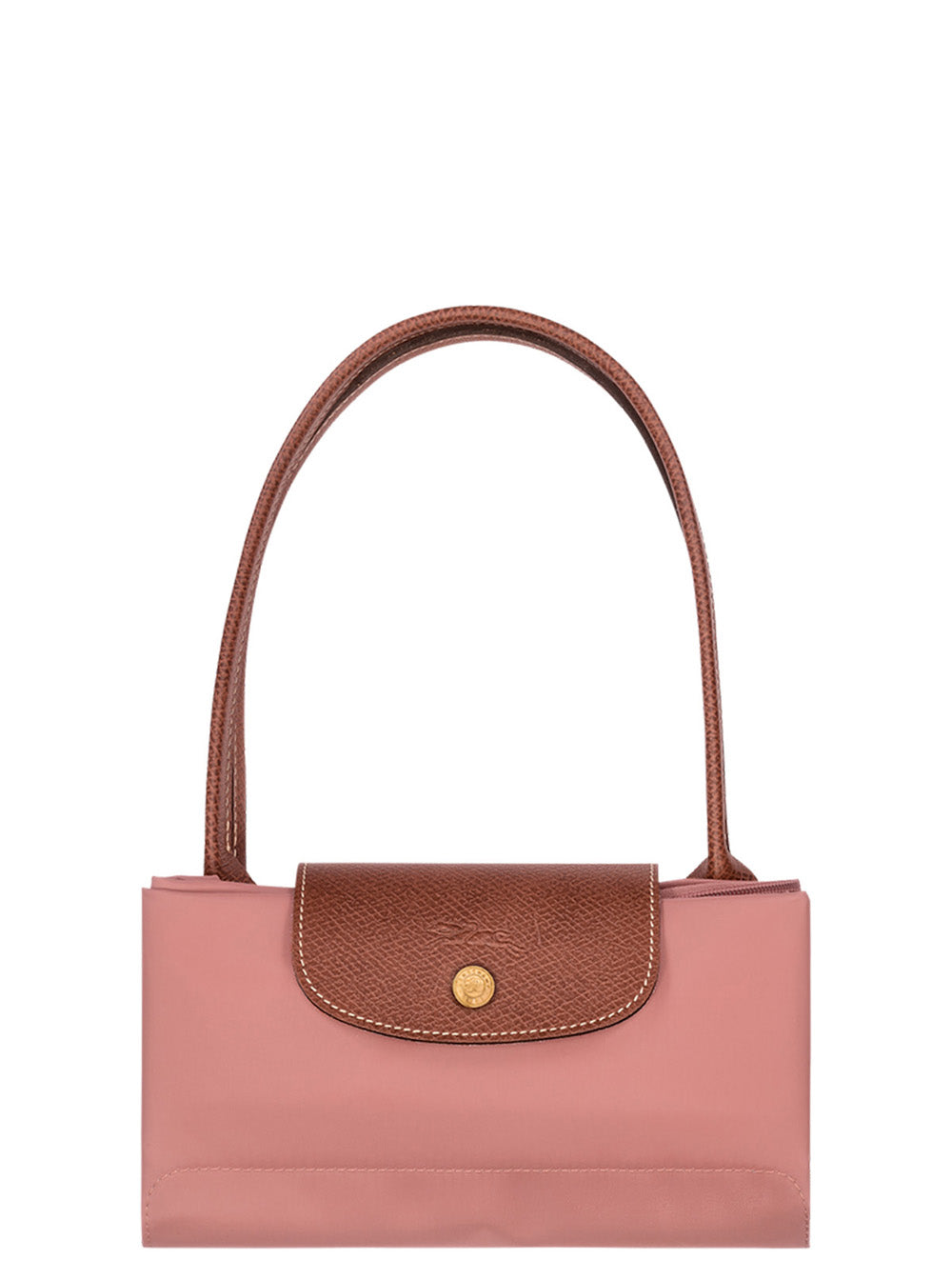 Tote Bag Le Pliage Original With Logo Printed Recycled Pink Fabric For Women Polyamide Shoulder