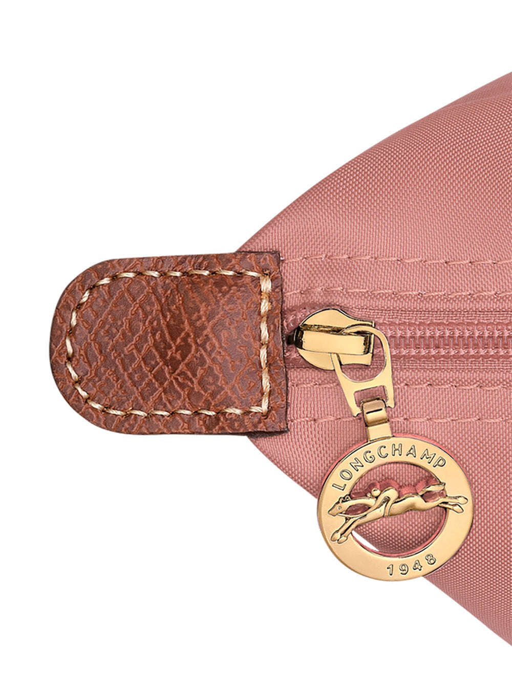 Tote Bag Le Pliage Original With Logo Printed Recycled Pink Fabric For Women Polyamide Shoulder