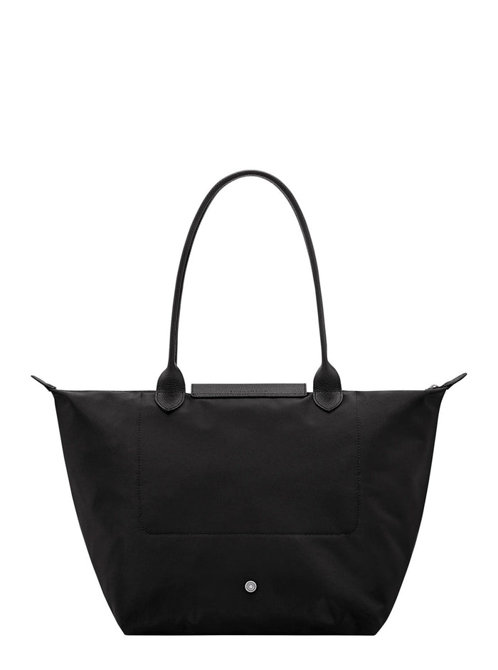 Shoulder Bag Le Pliage One With Top Closure And Leather Handles. Nylon. Black. Women