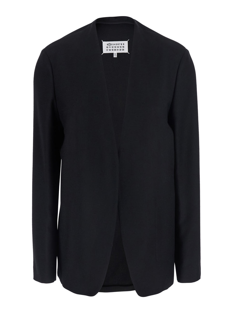 Blazer Virgin Wool Black Blazers