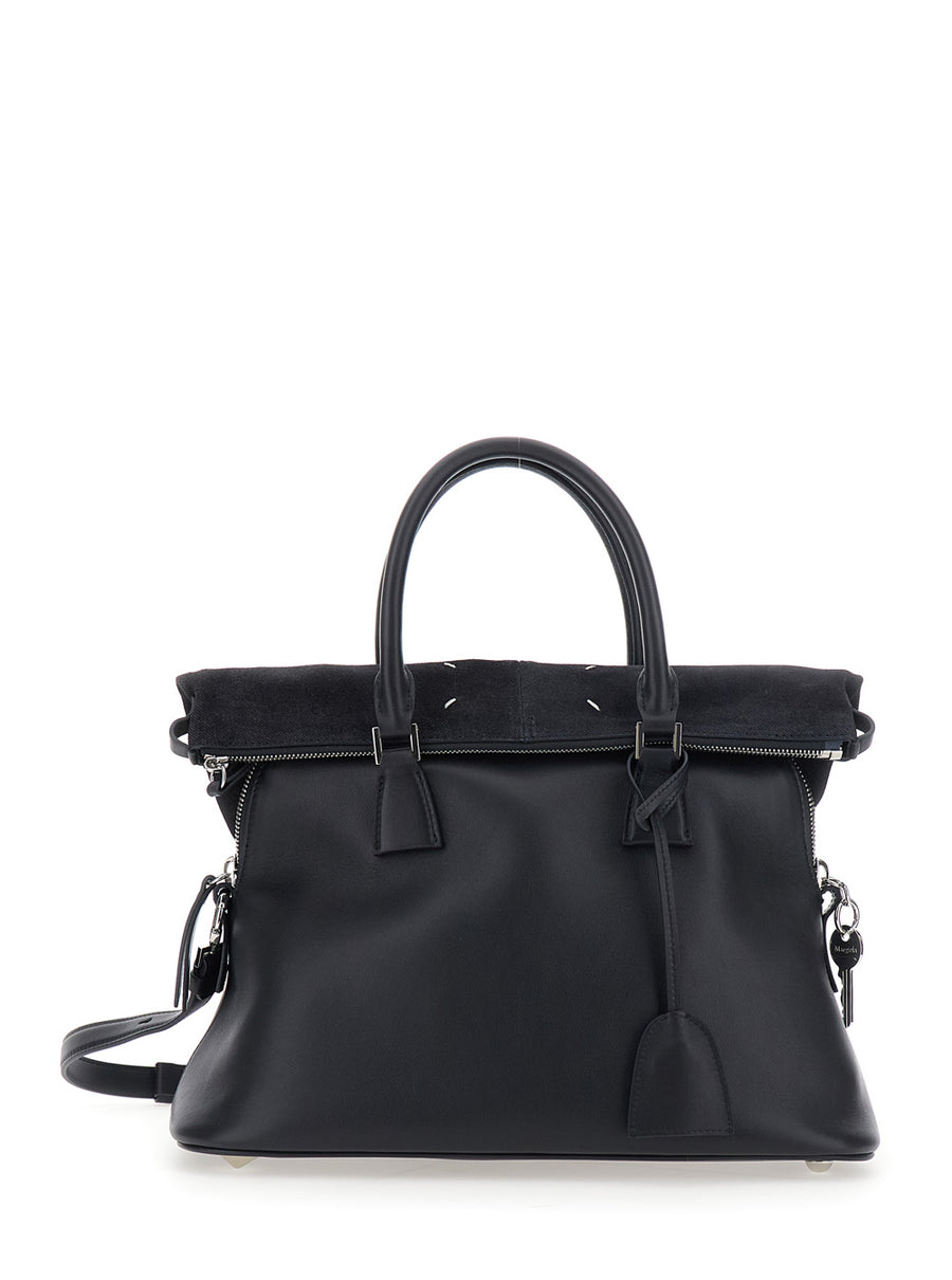 Crossbody Bag Calf Leather Black Handbags