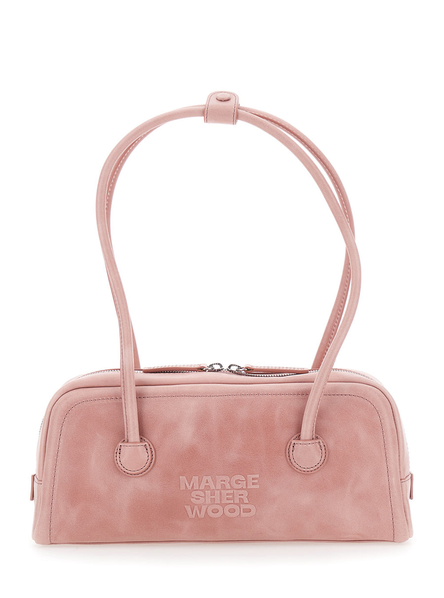 Shoulder Bag Soft Boston Ew Pink Leather Cow