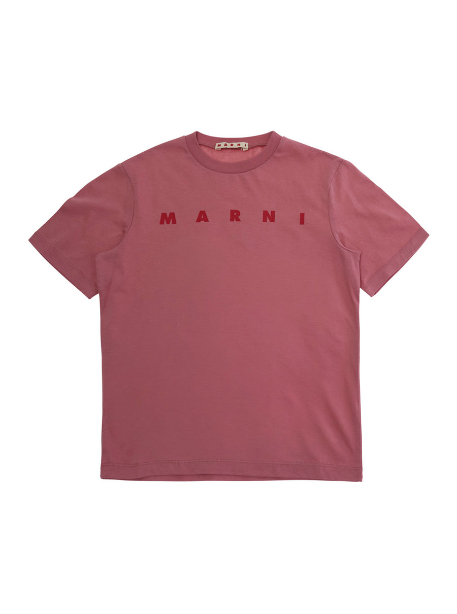 Girls T-Shirt M01601m00rfmt290f Pink Cotton T-shirts