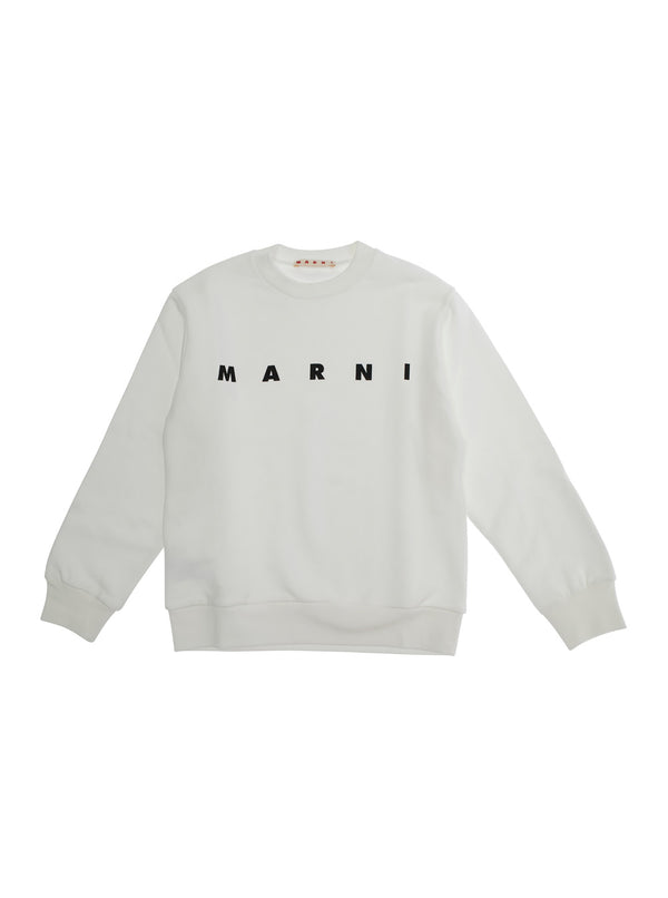 Boys Sweatshirt White Cotton Hoods & Sweatshirts