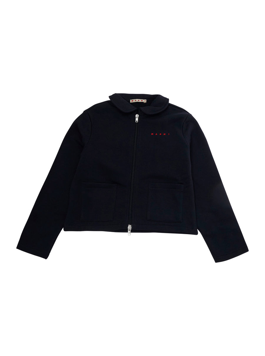 Sweatshirt Blue Cotton Hoods & Sweatshirts