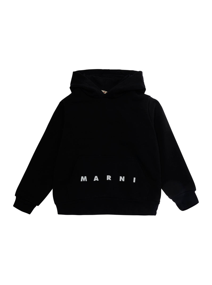 Hoodie Black Cotton Hoods & Sweatshirts