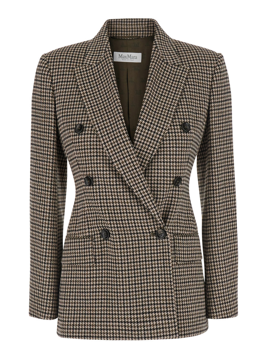 Double-Breasted Jacket Eccelso Multicolour Viscose Blazers