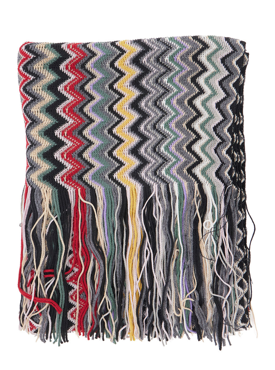 Scarf Multicolour Wool Blend