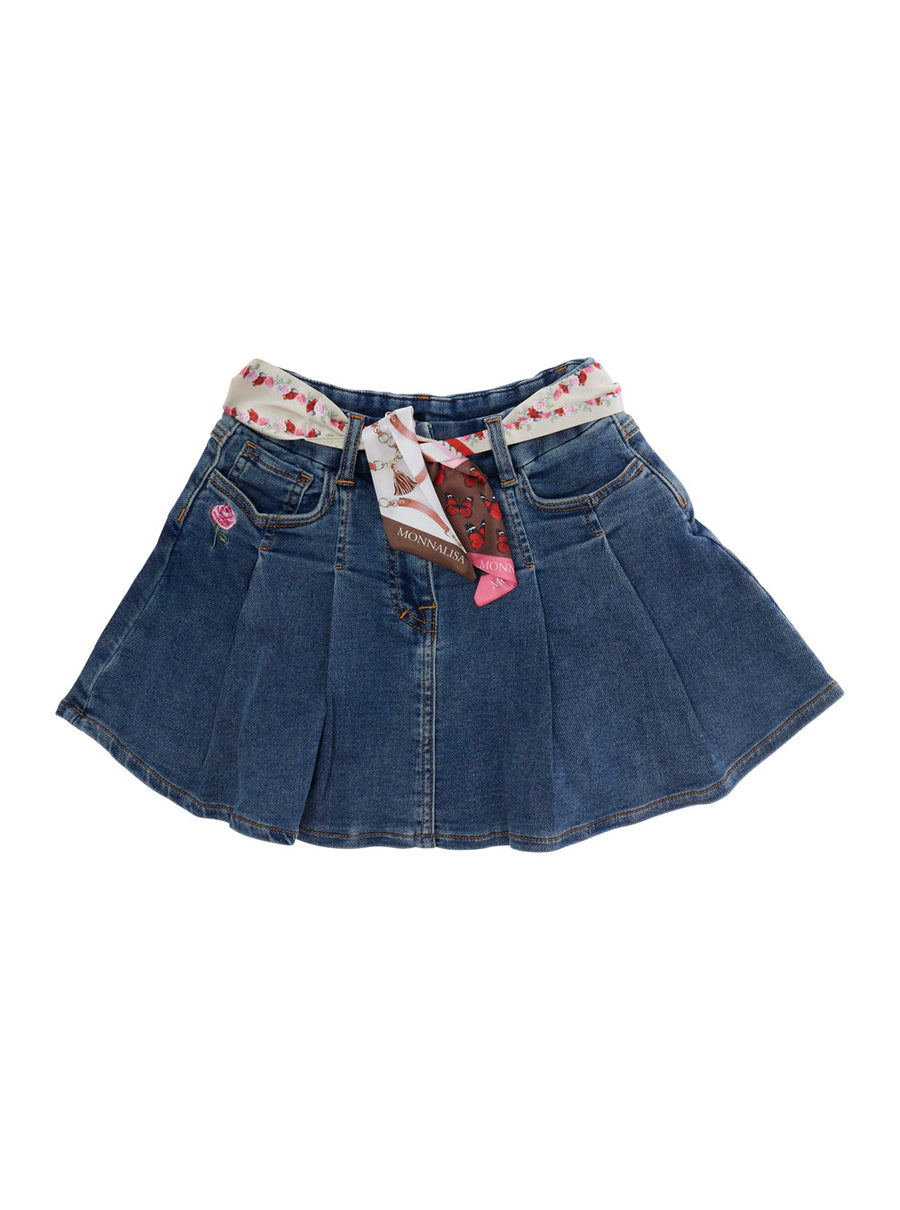Mini Skirt Denim Blue