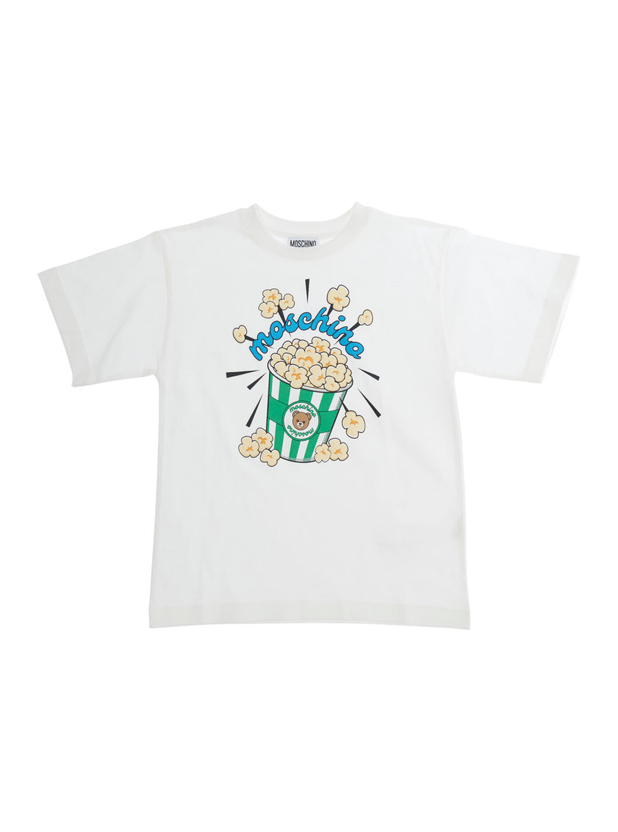T-Shirt Crew-Neck White Cotton T-shirts