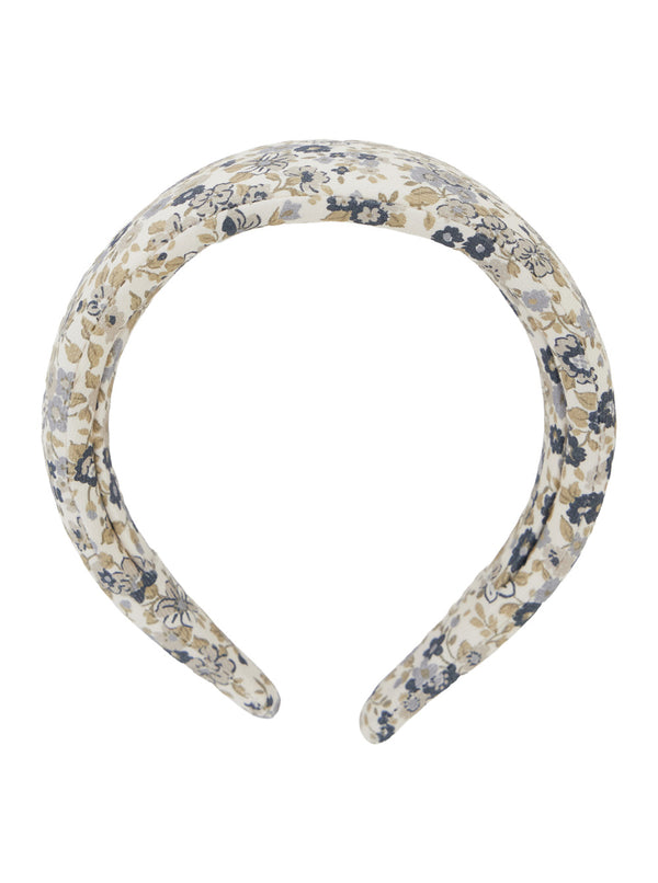 Floral Headband With Multicolour Cotton Flowers Organic Hair Accessories