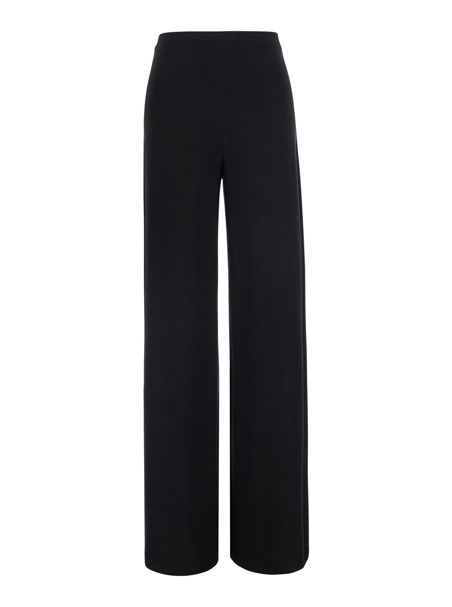 Trousers Bias Black Tech Fabric Polyester