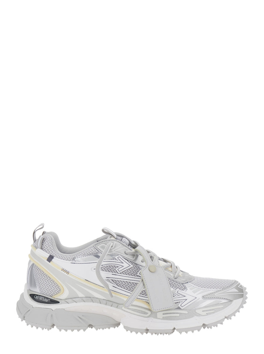 Sneakers Be Right Back Grey Leather Trainers