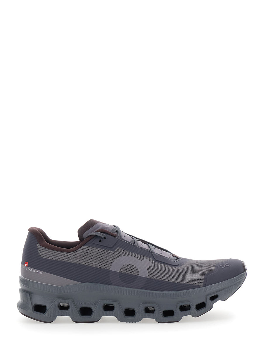 Sneakers Tech Fabric Grey Trainers