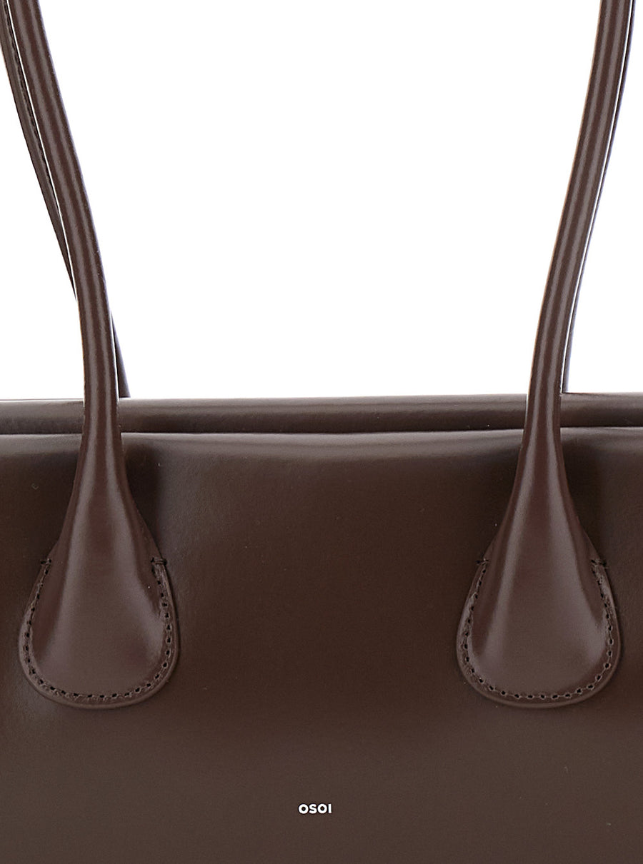 Shoulder Bag Boatwide Mini Black Leather Cow