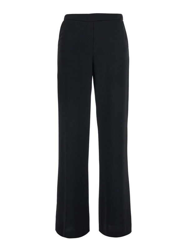 Trousers Black Fabric