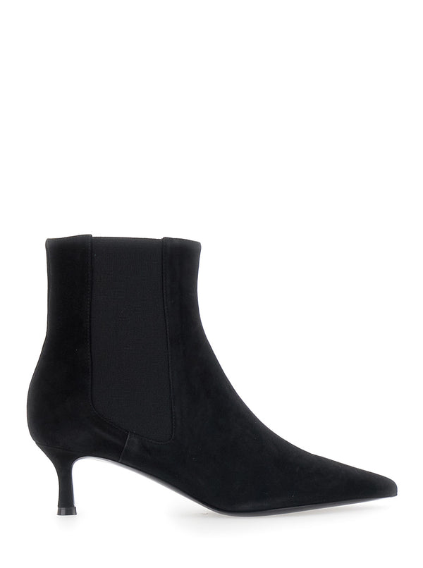 Ankle Boots Suede Black