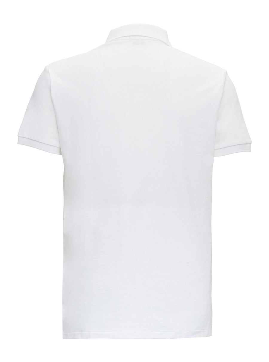 Polo Shirt White Cotton T-shirts