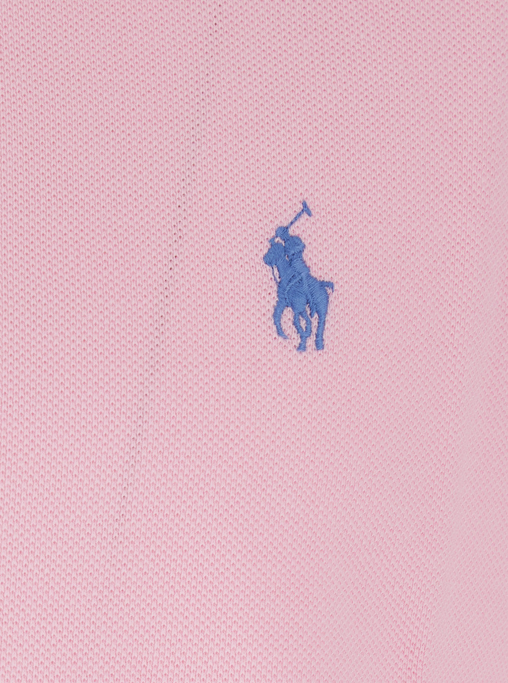 Slim Fit Pink Polo Shirt With Classic Collar And Pony Embroidery On The Front Cotton For Men Tshirts