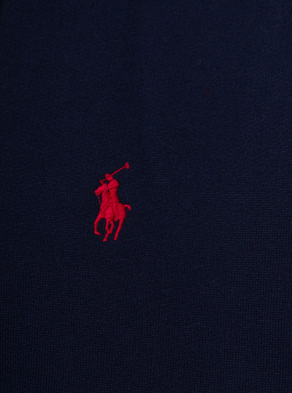 Blue Zip-Up Hoodie With Logo Embroidery Cotton Blend Man Blu Sweatshirts