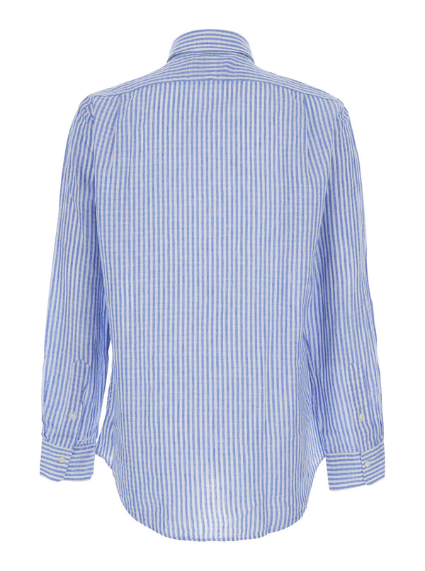 Shirt Light Blue Linen