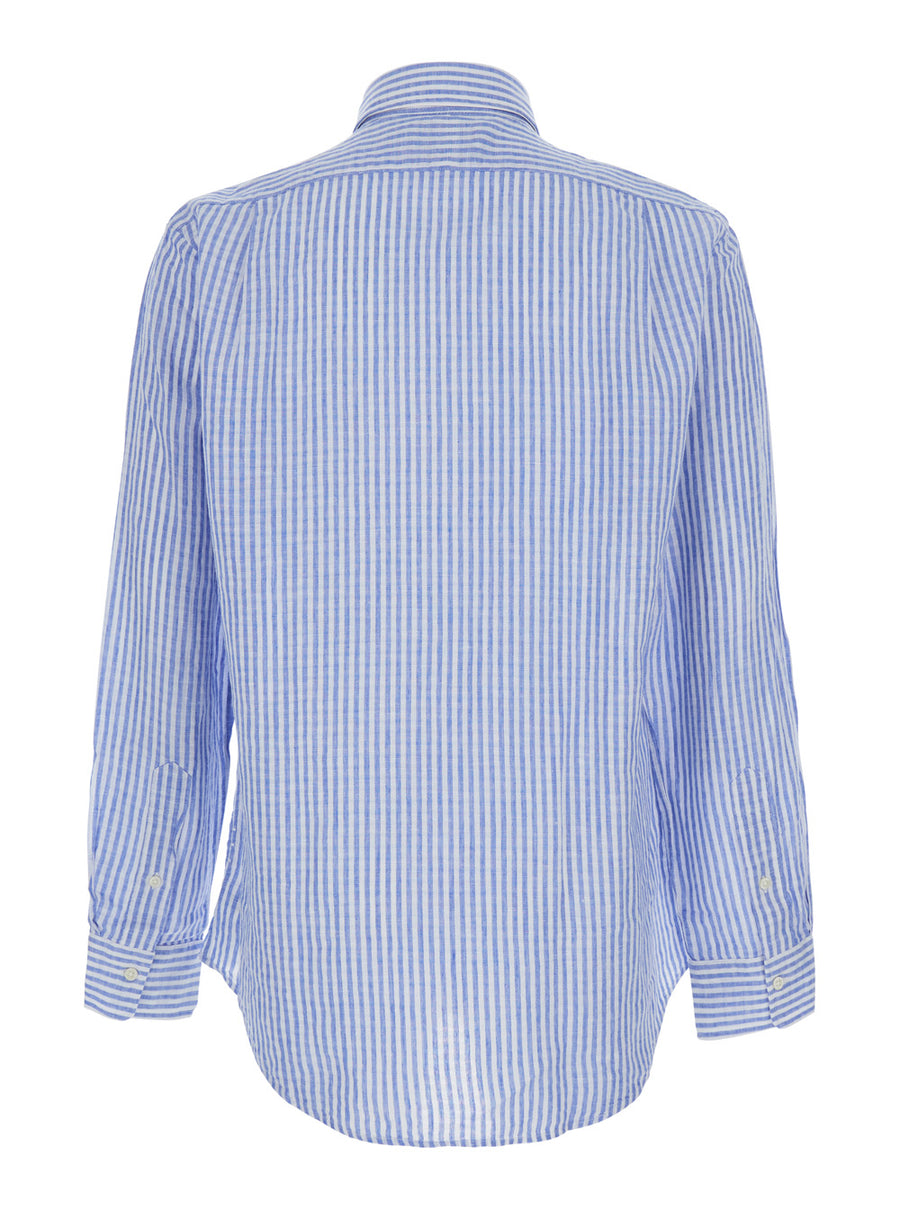 Shirt Light Blue Linen