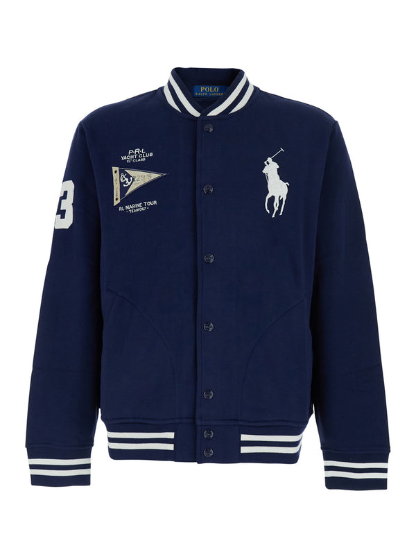 Varsity Jacket Blue Coat