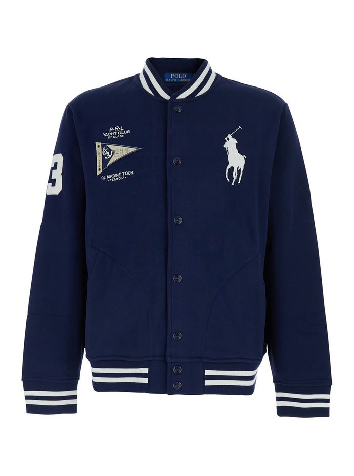 Felpa Estiva Blu Outerwear