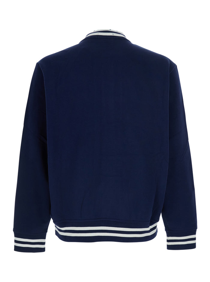 Felpa Estiva Blu Outerwear