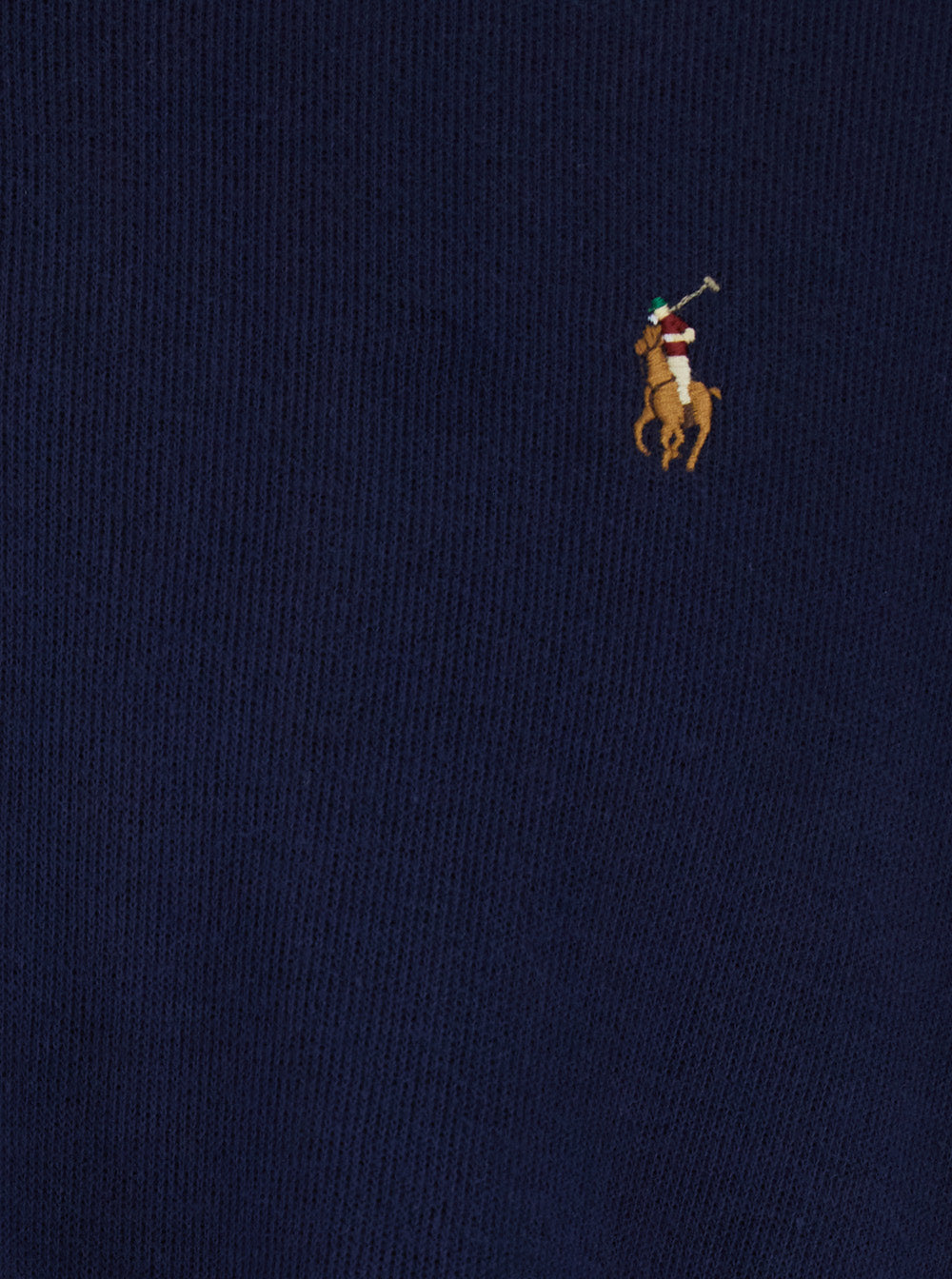 Blue Sweatshirt With Half Zip Closure On The Front And Pony Cotton For Men Blu Sweatshirts