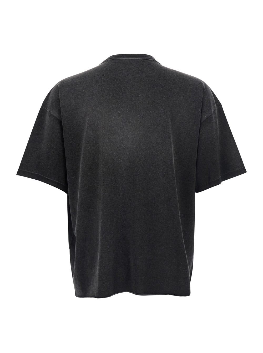 T-Shirt Westside With Round Neck And Short Sleeves Black Unisex Tshirts Polo Shirts