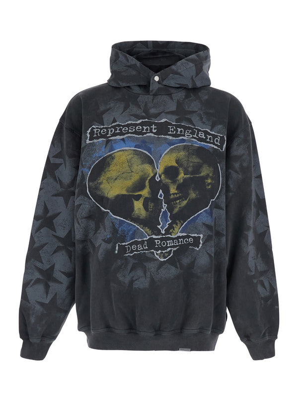 Hoodie Romance Black Cotton Sweatshirts