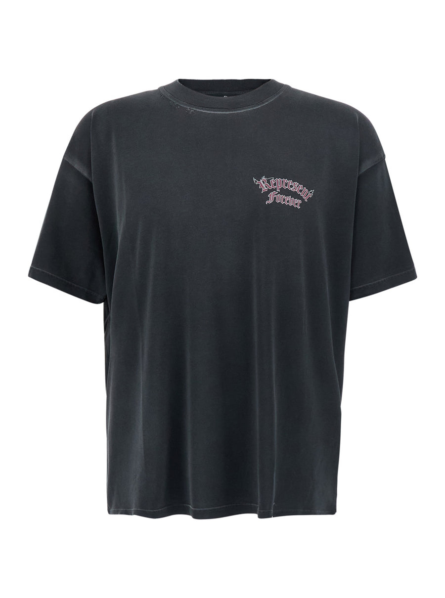 T-Shirt Duality Black Cotton T-shirts