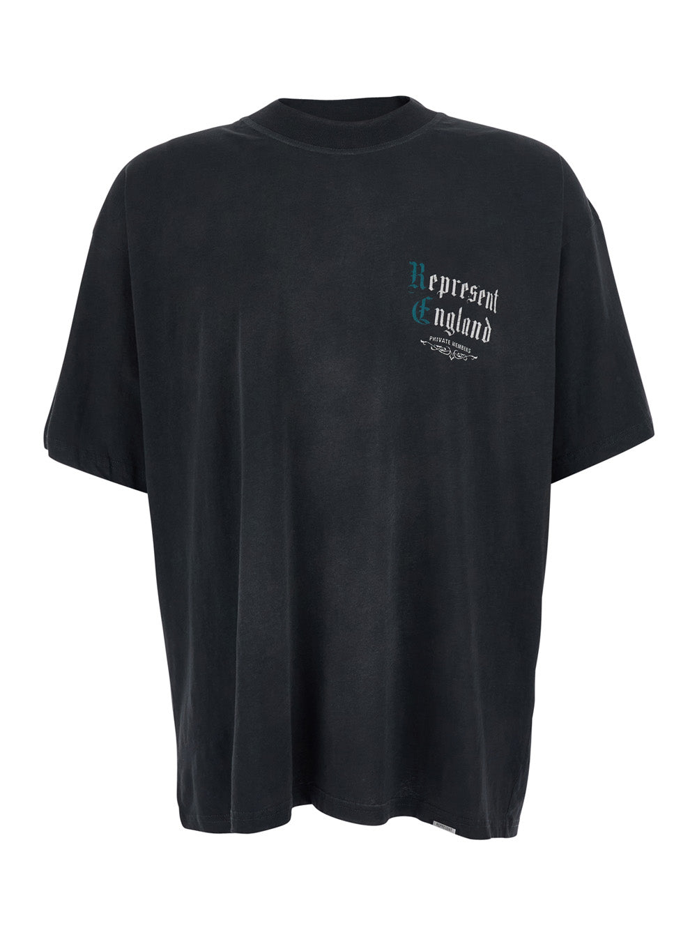 T-Shirt Private Members With Round Collar And Short Sleeves Black Unisex Cotton Tshirts Polo Shirts