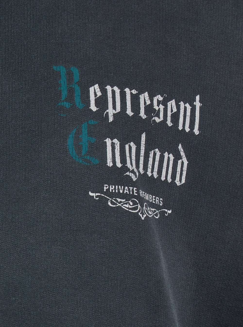 Hoodie Private Members With Pockets And Patch Black Unisex Sweatshirts
