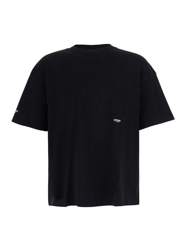 T-Shirt Black Cotton T-shirts