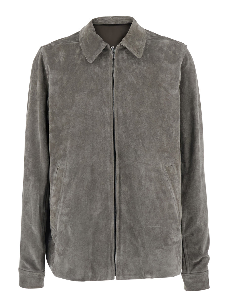 Jacket Brad Suede Grey Coat