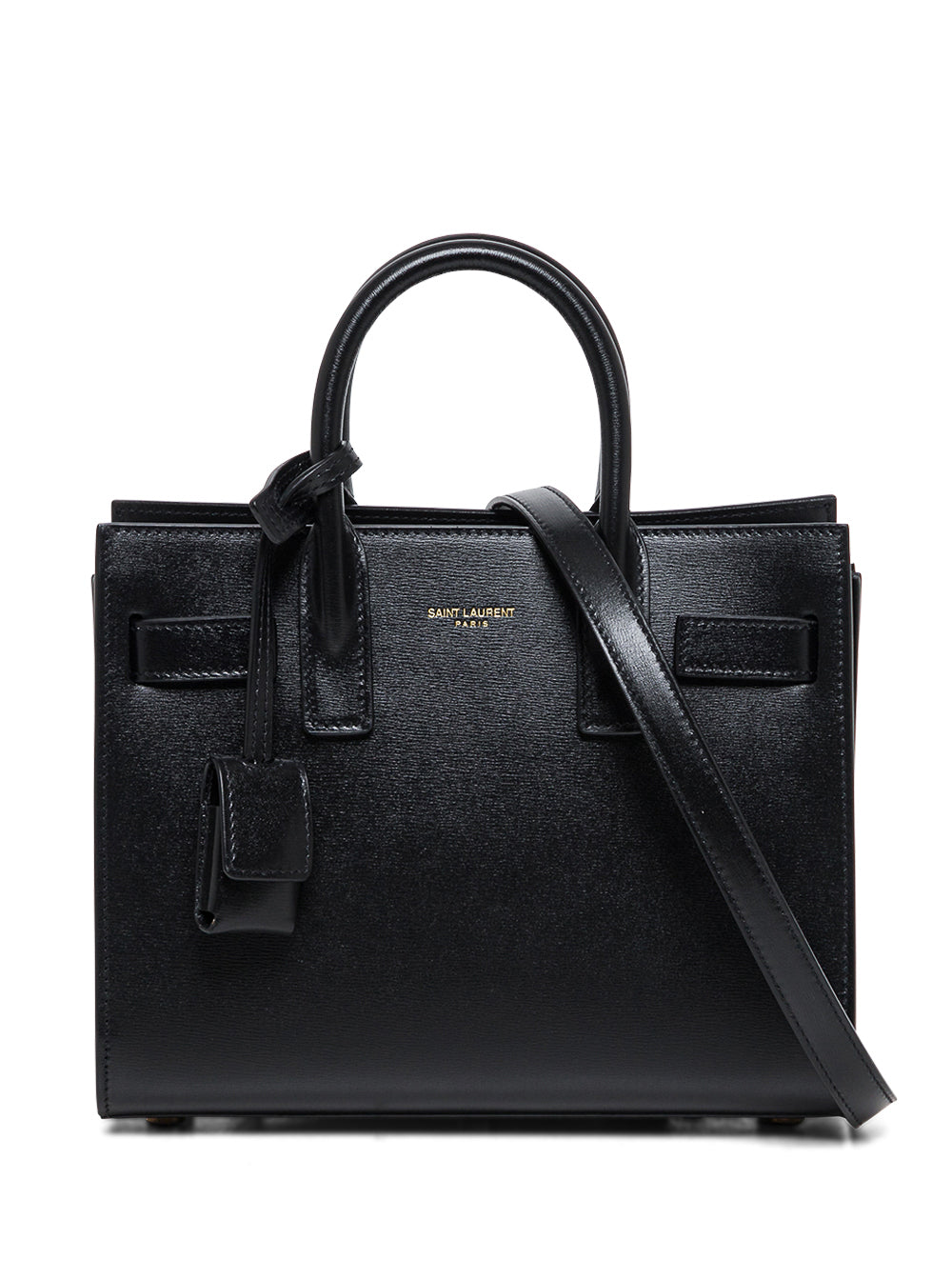 Handbag Nano Sac Du Jour Black Leather For Women Calf Hand Bags