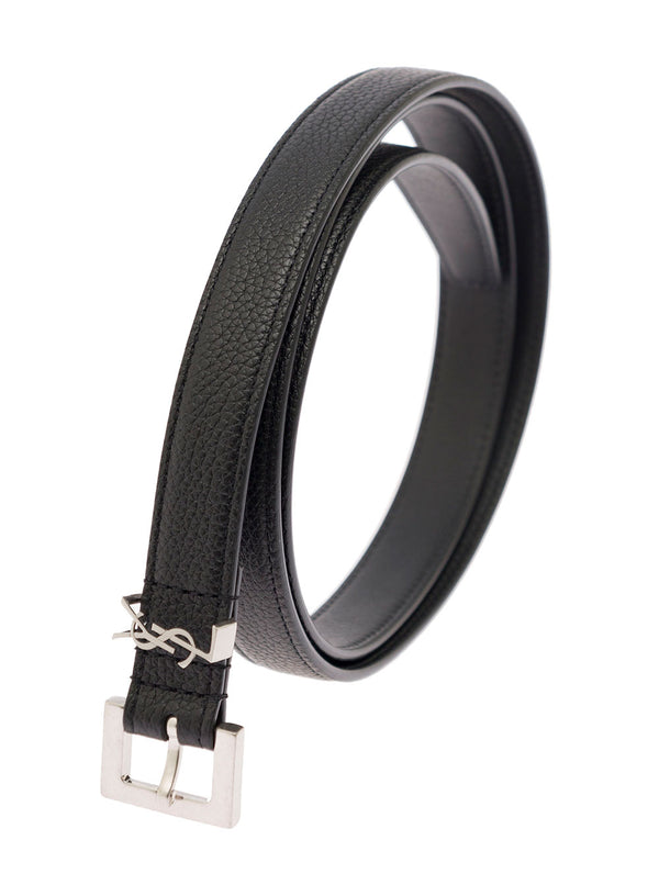 Belt Cassandra Black Calf Leather