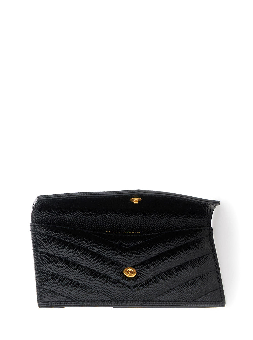 Card Holder Cassandre With Flap And Zip Crocodile-Embossed Leather Black Woman Calf Products